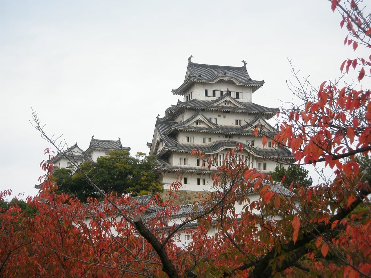 De Viaje Himeji Castillo Japón