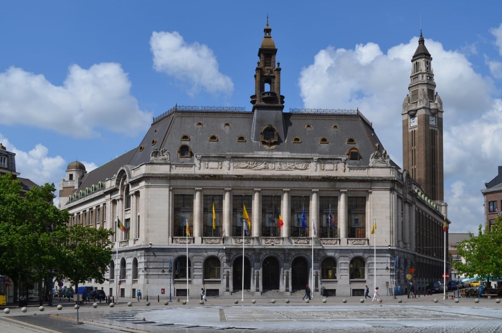 El ayuntamiento de Charleroi Charleroi Bélgica