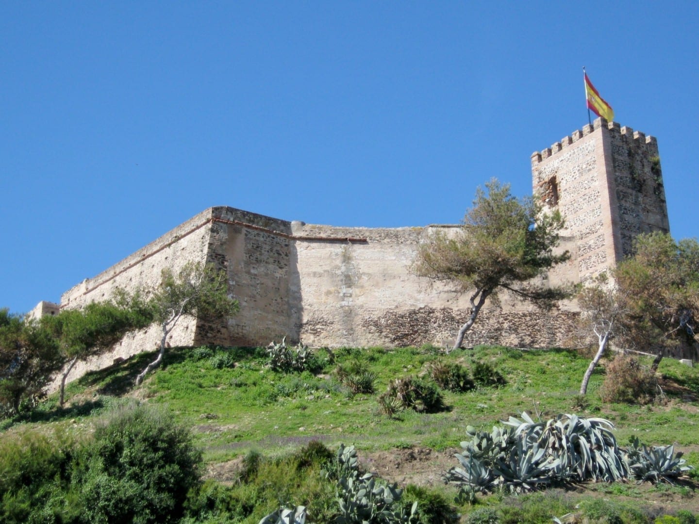 El castillo de Sohail Fuengirola España