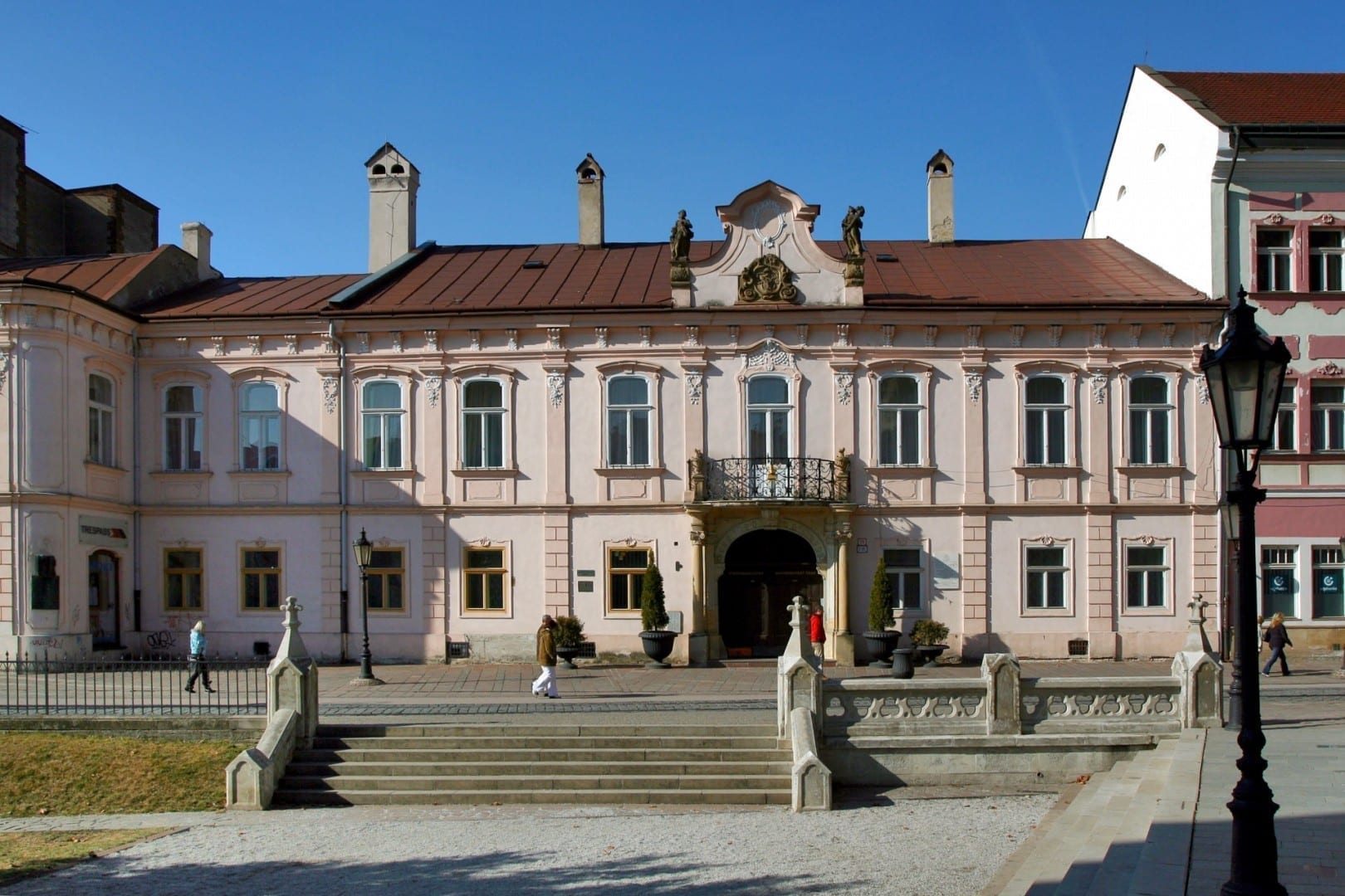 El Palacio Barroco del Obispo Košice República Eslovaca
