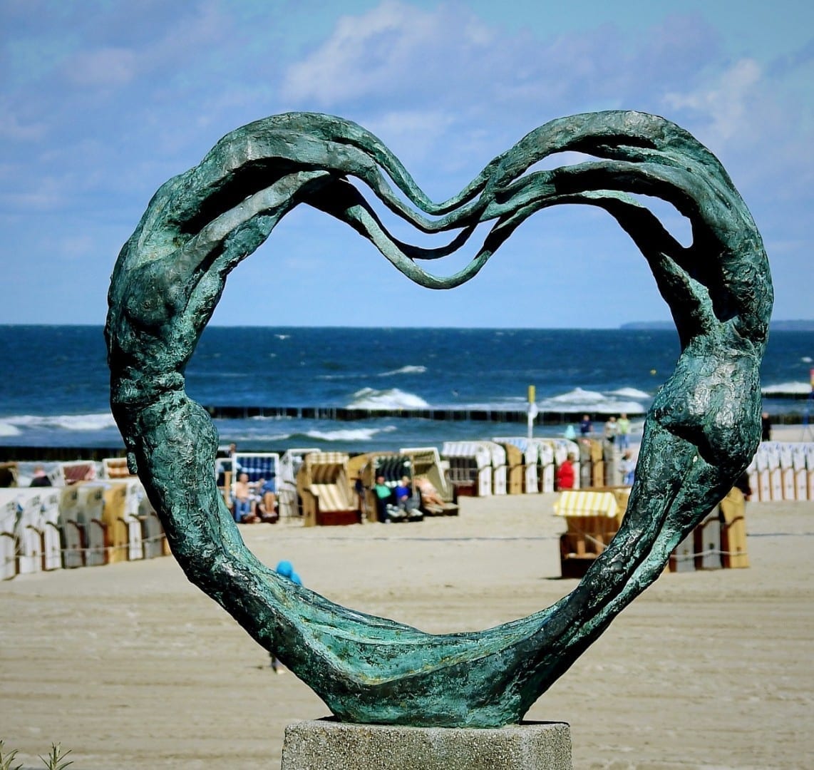 Escultura Kołobrzeg El Mar Báltico Polonia