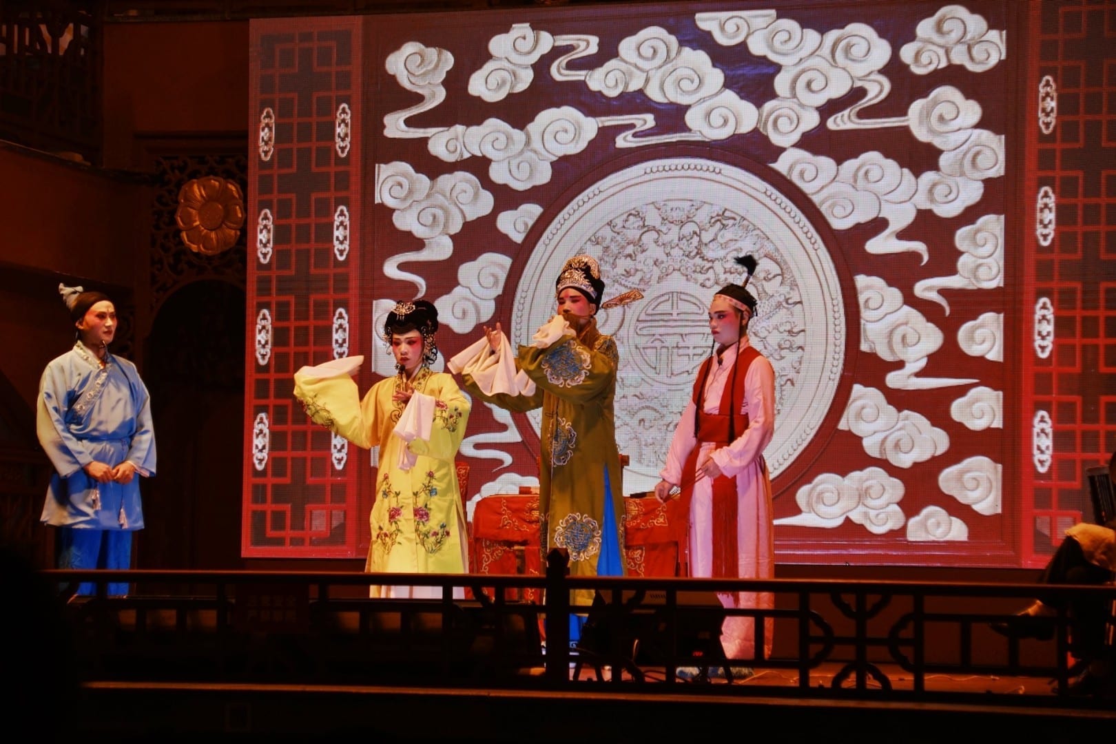 Espectáculo de ópera pública Huogongdian Changsha China