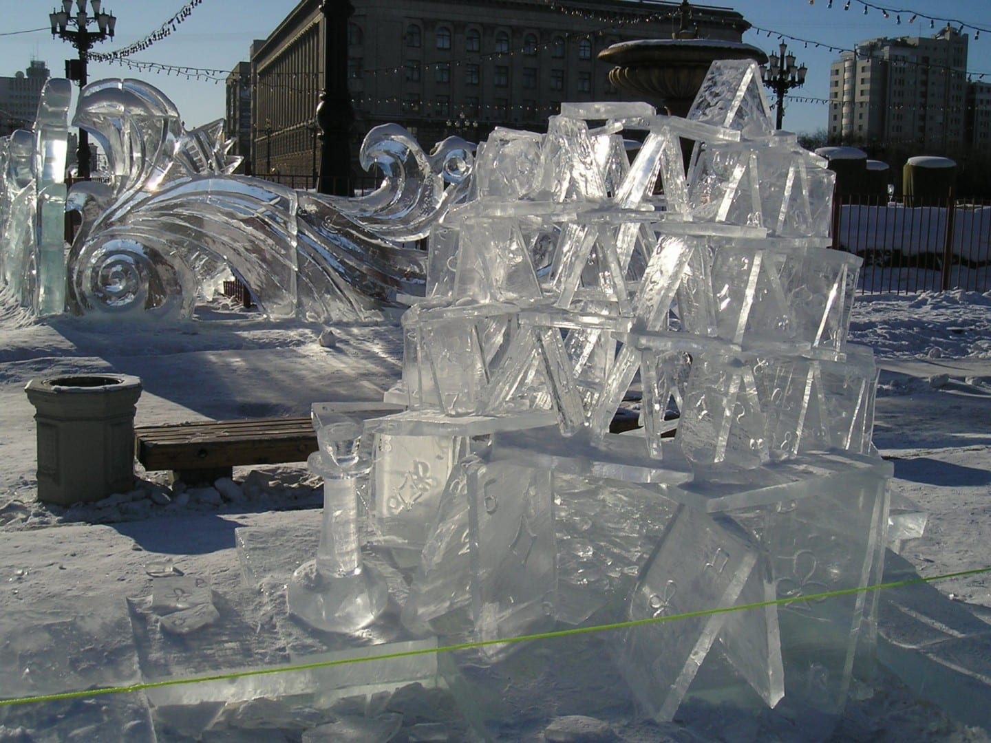 Festival de hielo de Jabárovsk Khabarovsk Rusia