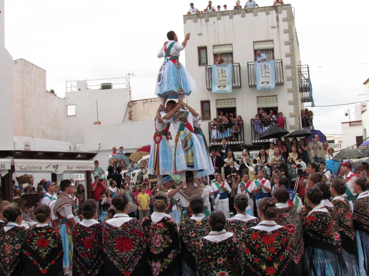 Fiestas patronales en honor a la Mare de Déu de l'Ermitana Peñiscola España
