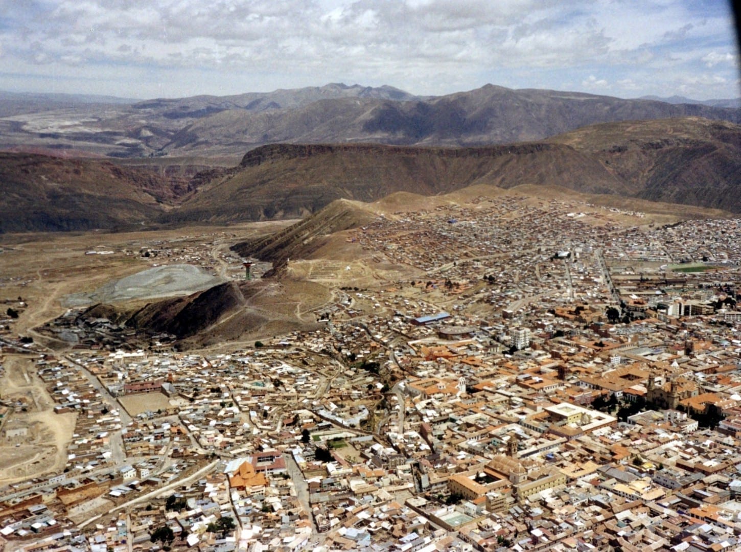 Foto aérea de Potosí Potosi Bolivia