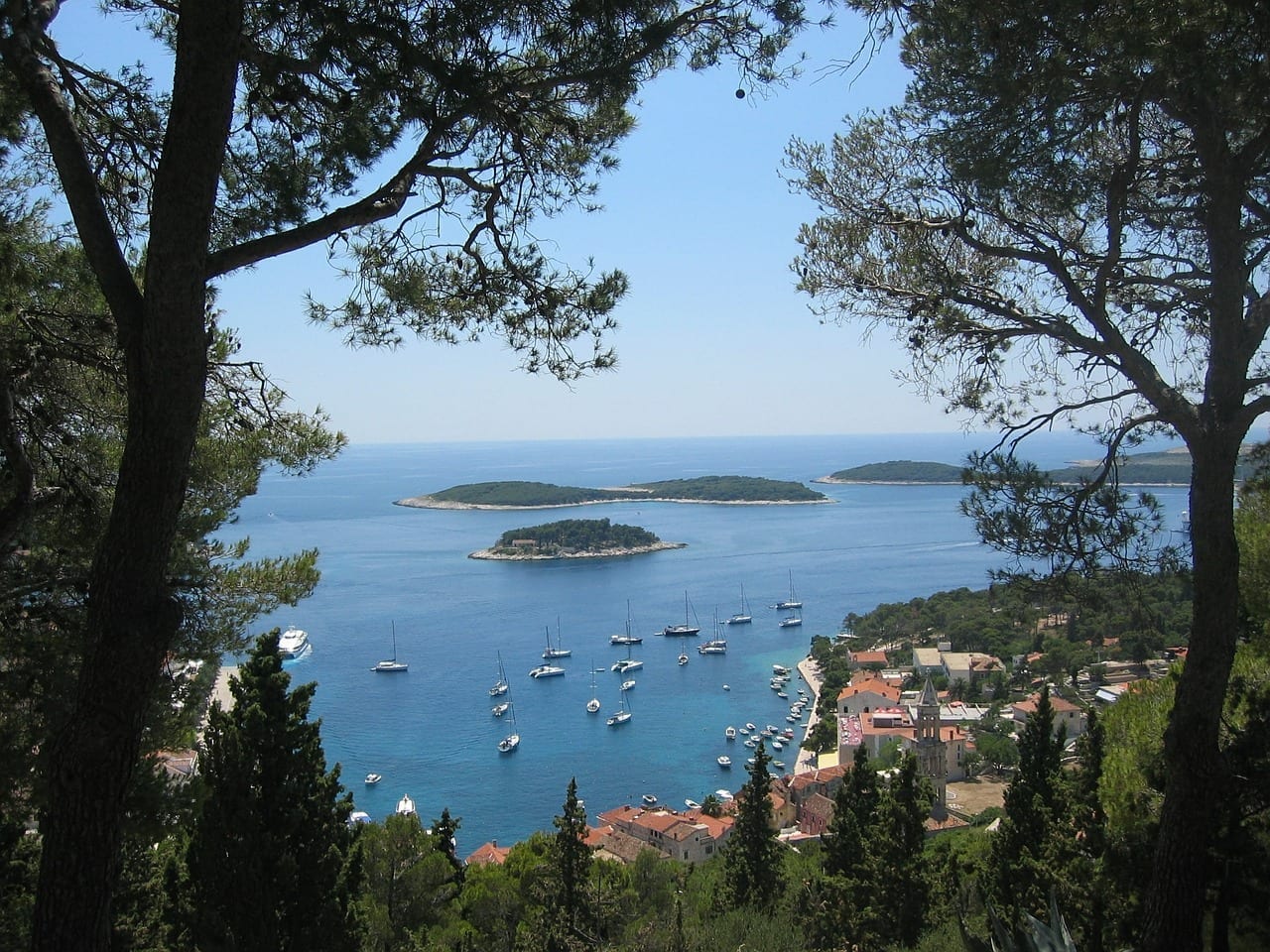 Hvar Mar Adriático Croacia Croacia