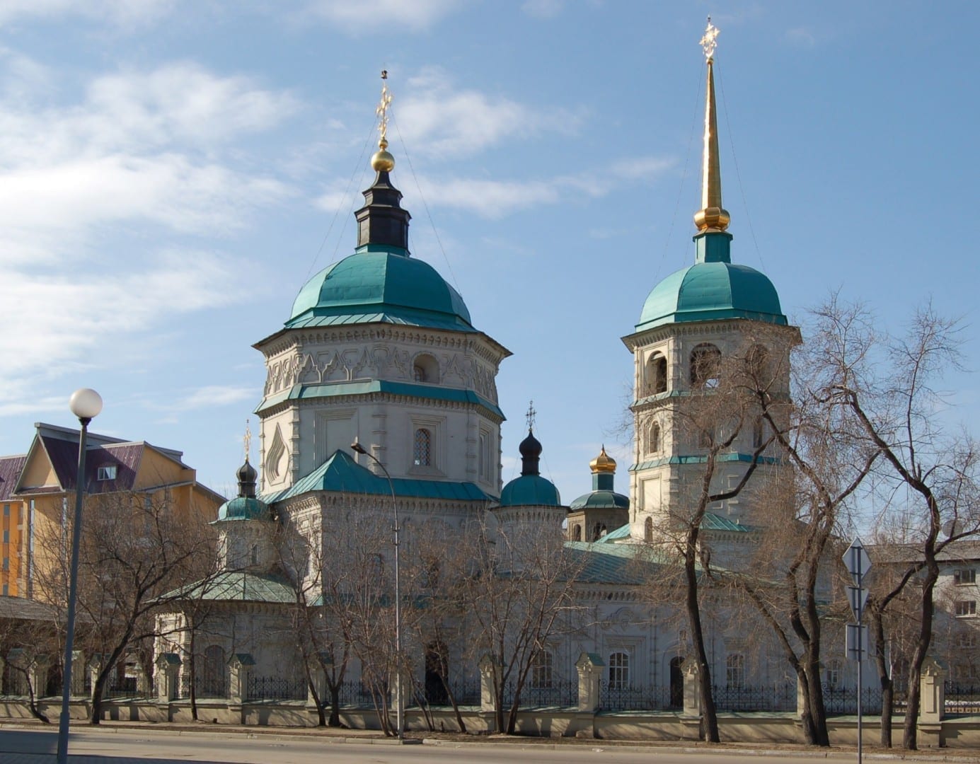 Iglesia de la Santísima Trinidad Irkutsk Rusia
