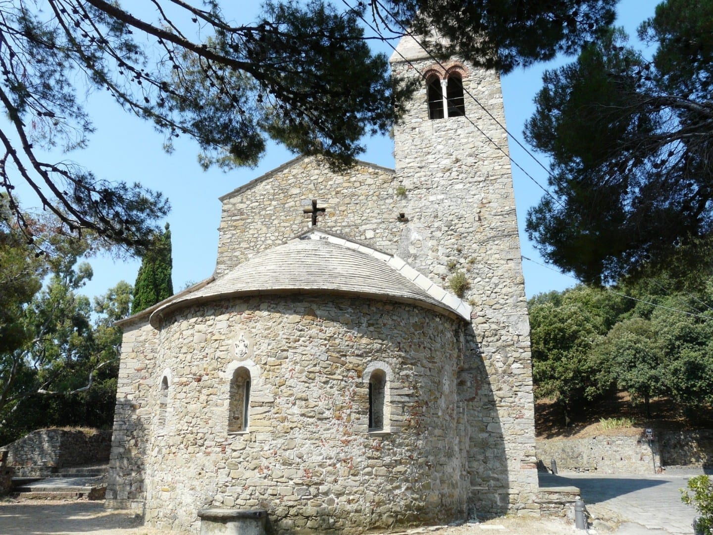 Iglesia de San Nicolò dell'Isola Sestri Levante Italia