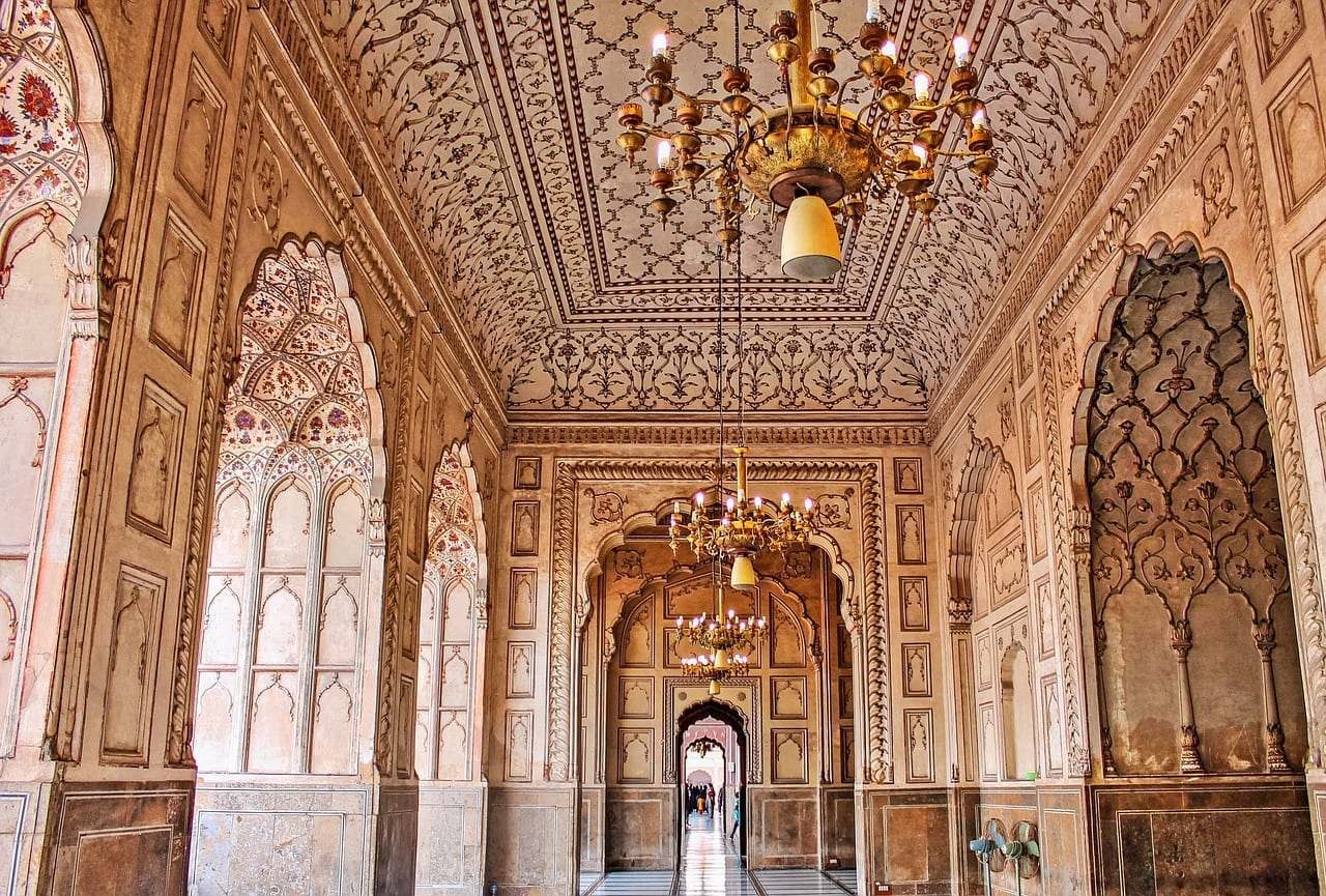 Interior Lahore Mughal Pakistán