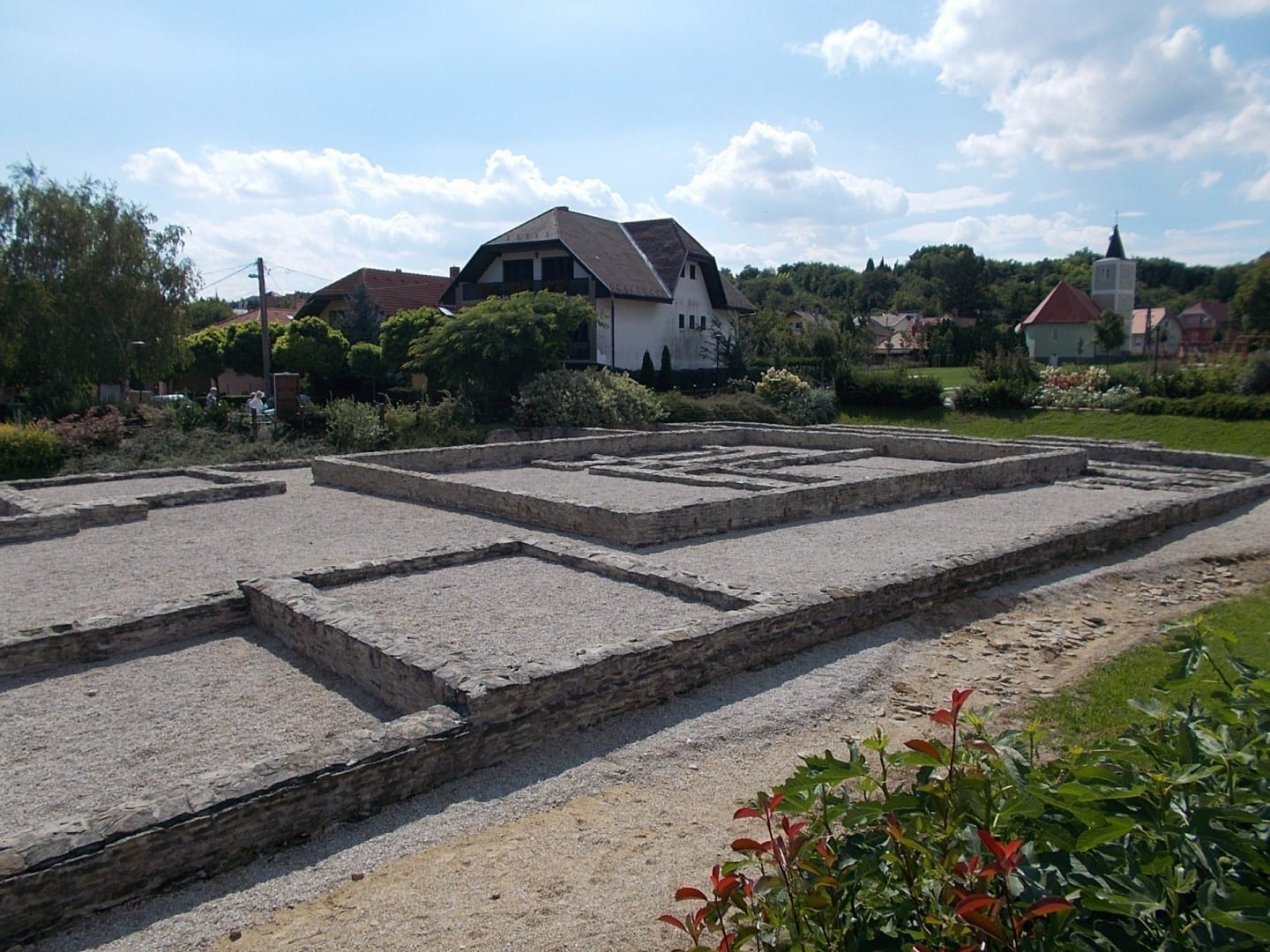 Jardín de Ruinas Romanas Hévíz Hungría
