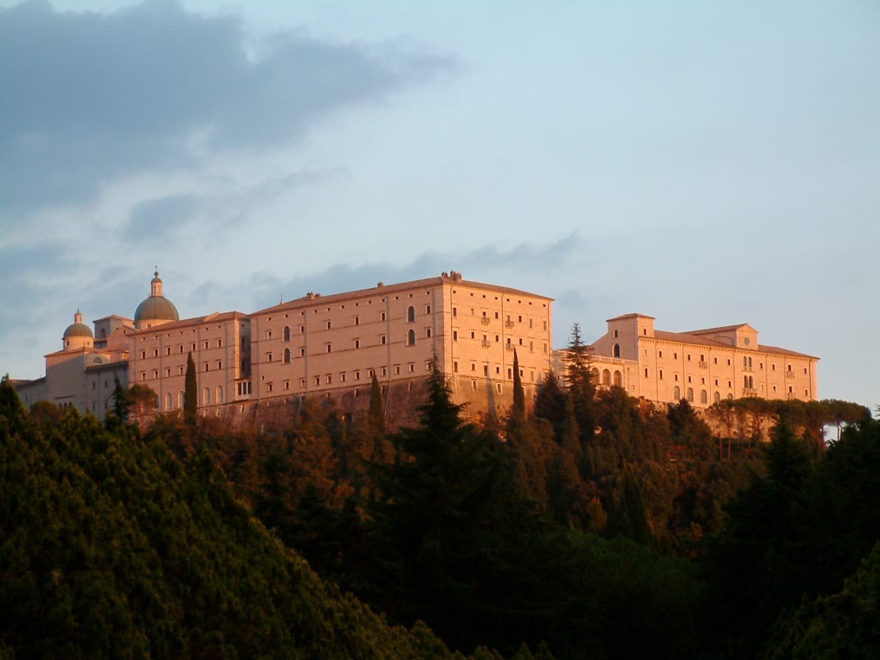 La Abadía de Monte Cassino Cassino Italia