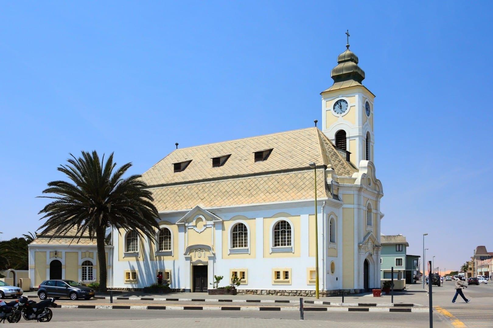 La iglesia luterana Swakopmund Namibia