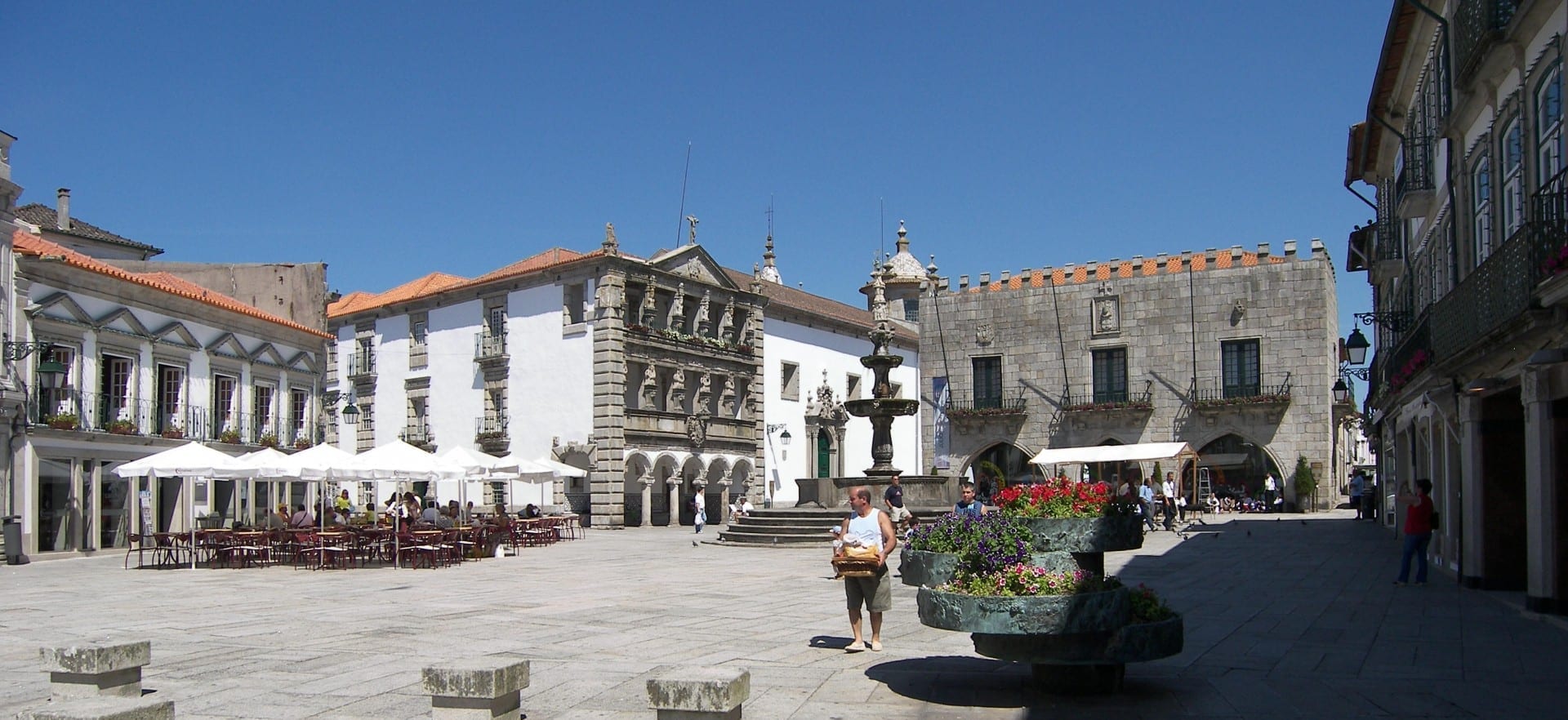 La Plaza de la República. Viana do Castelo Portugal