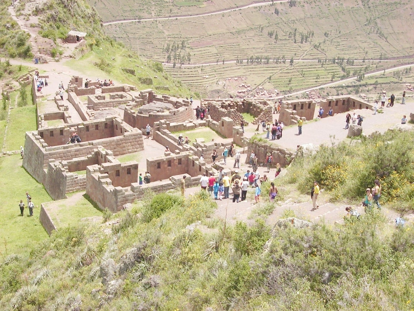 Las ruinas de Pisac Pisac Perú