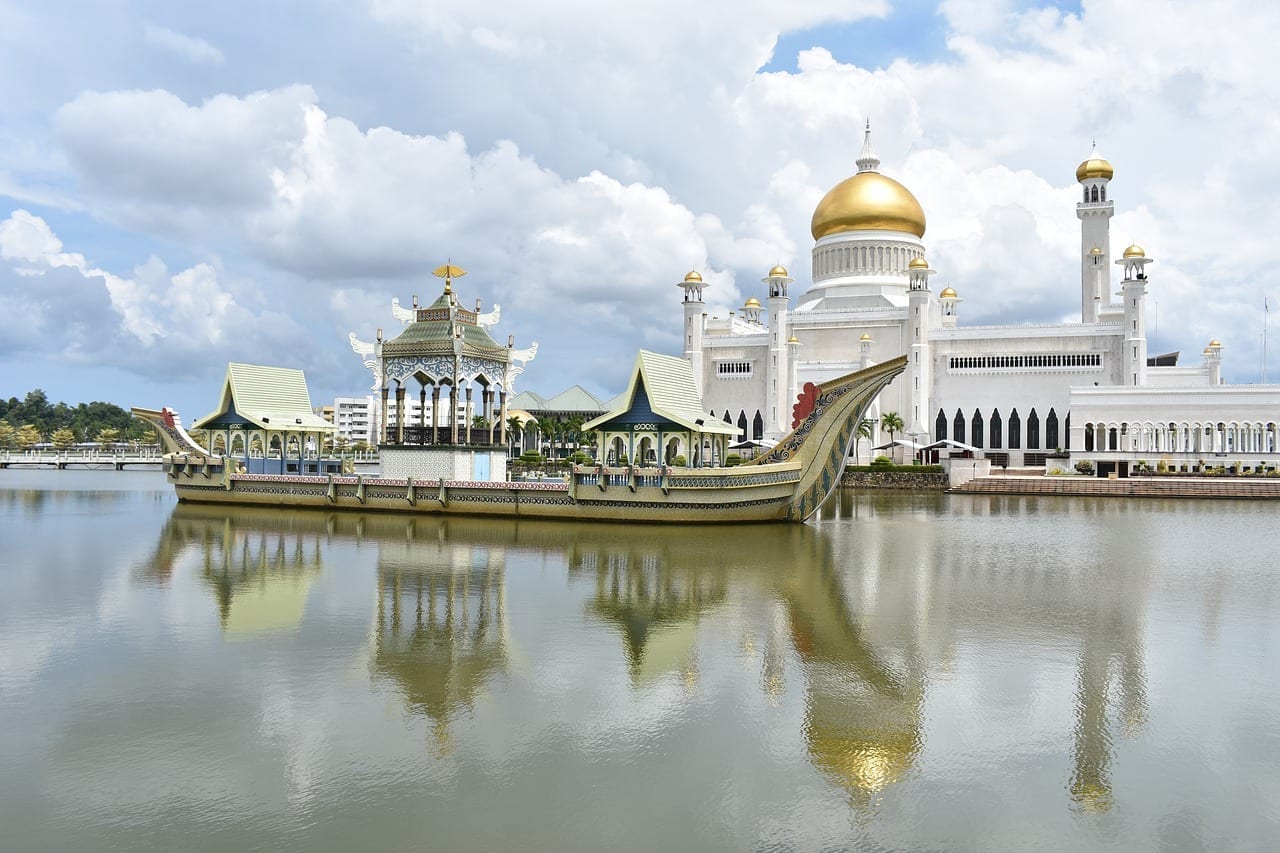Omar Ali Saifuddien Mezquita Bandar Seri Begawan Brunei Brunei