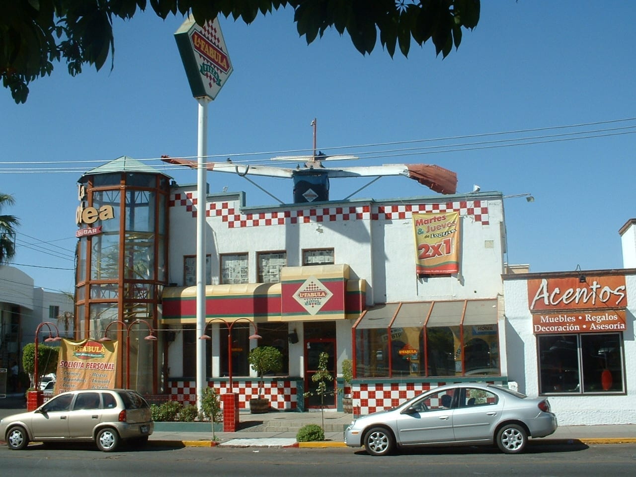 Pizza Fabula en el Blvd. José María Morelos. Hermosillo México
