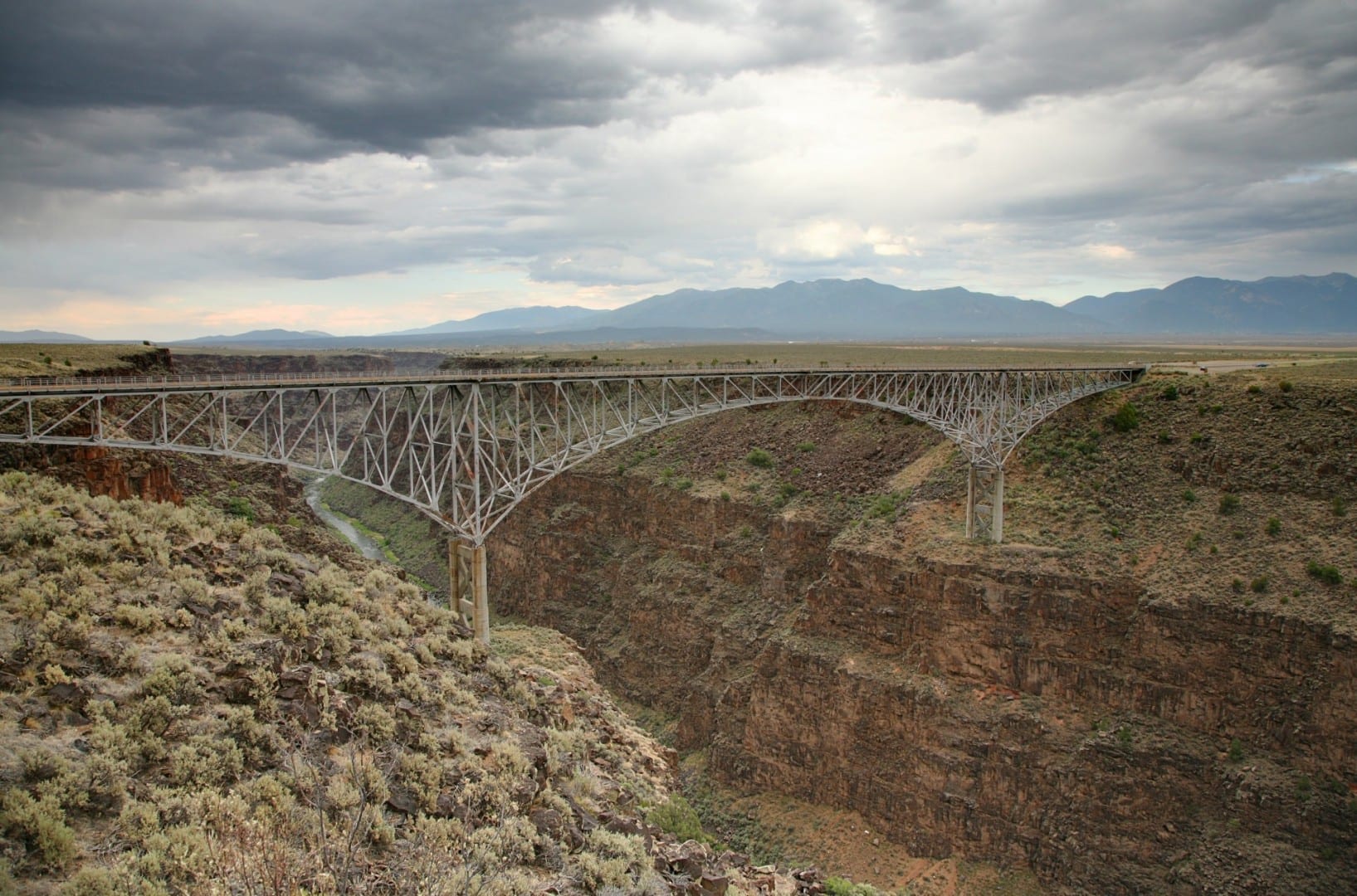 Puente de la Garganta del Río Grande Taos NM Estados Unidos