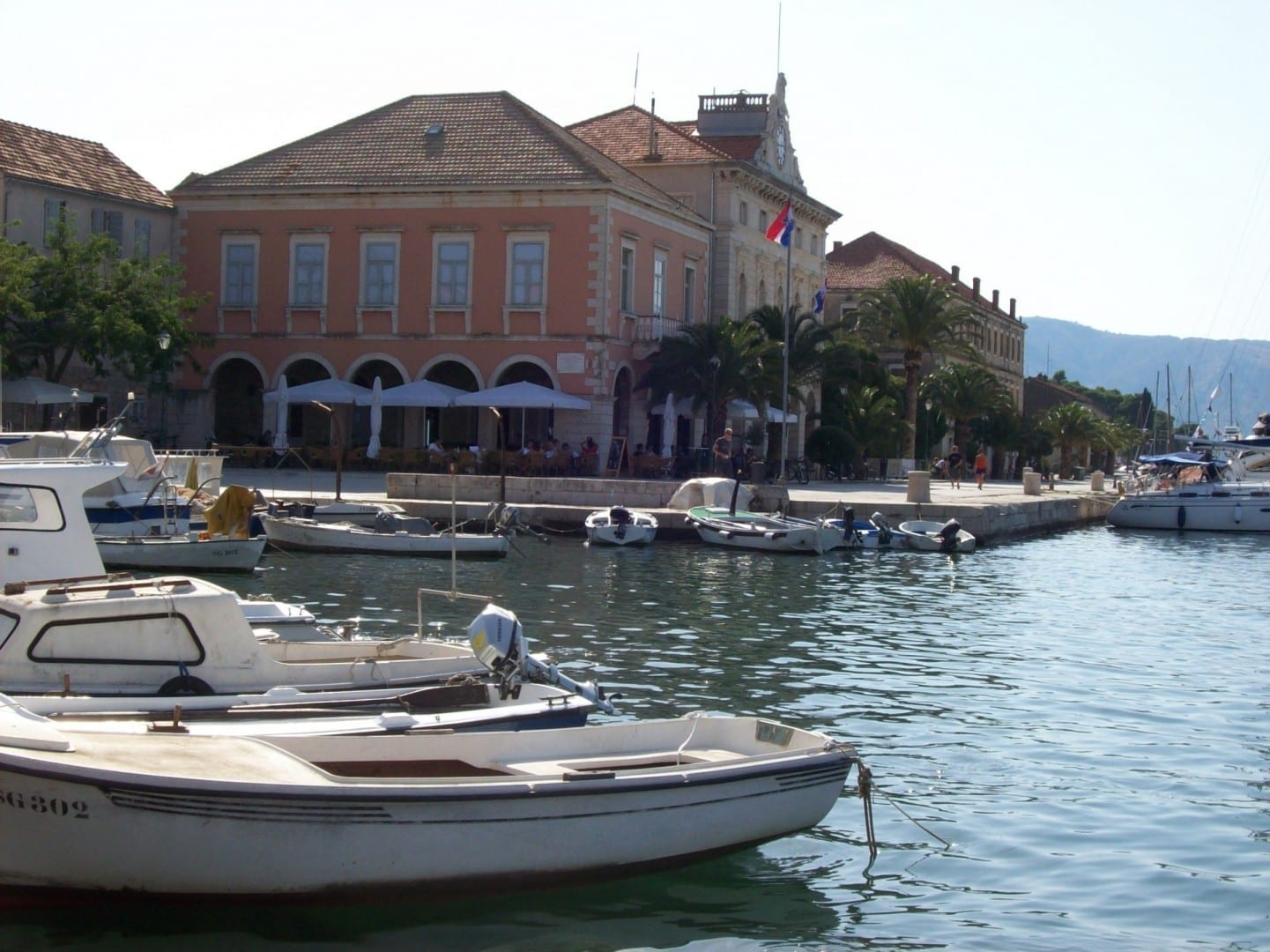 Puerto en Stari Grad Isla de Hvar Croacia