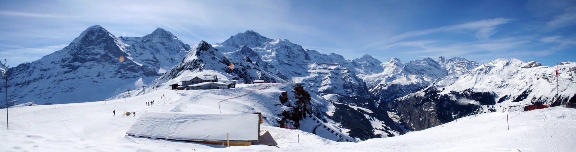 Región de deportes de invierno de Jungfrau Interlaken Suiza