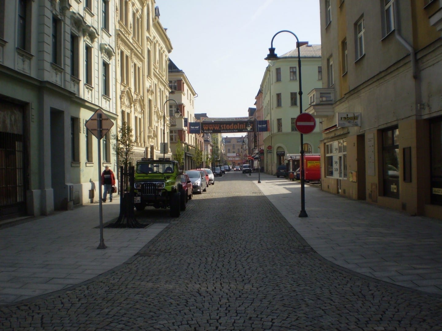 Stodolní, la calle principal de Ostrava Ostrava República Checa