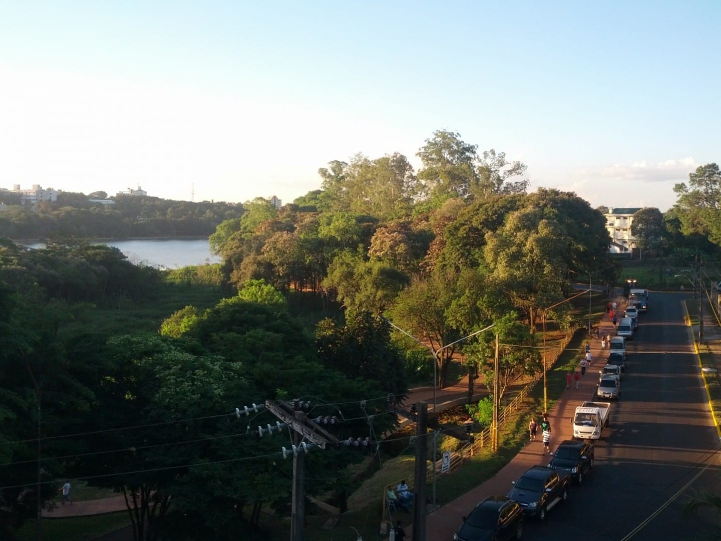 The Lago de la República Ciudad del Este Paraguay