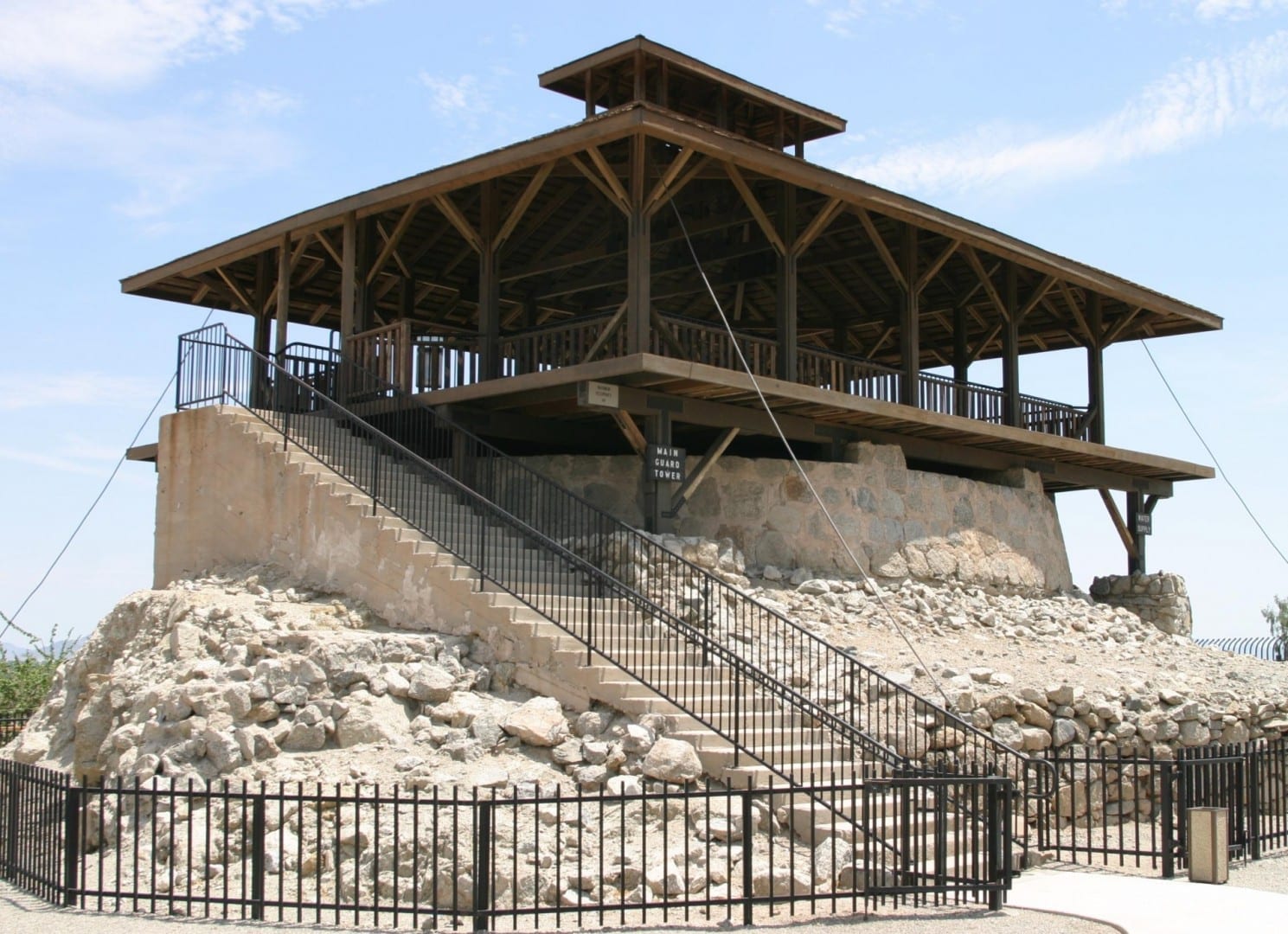Torre de vigilancia en el Parque de la Prisión Territorial de Yuma Yuma AZ Estados Unidos