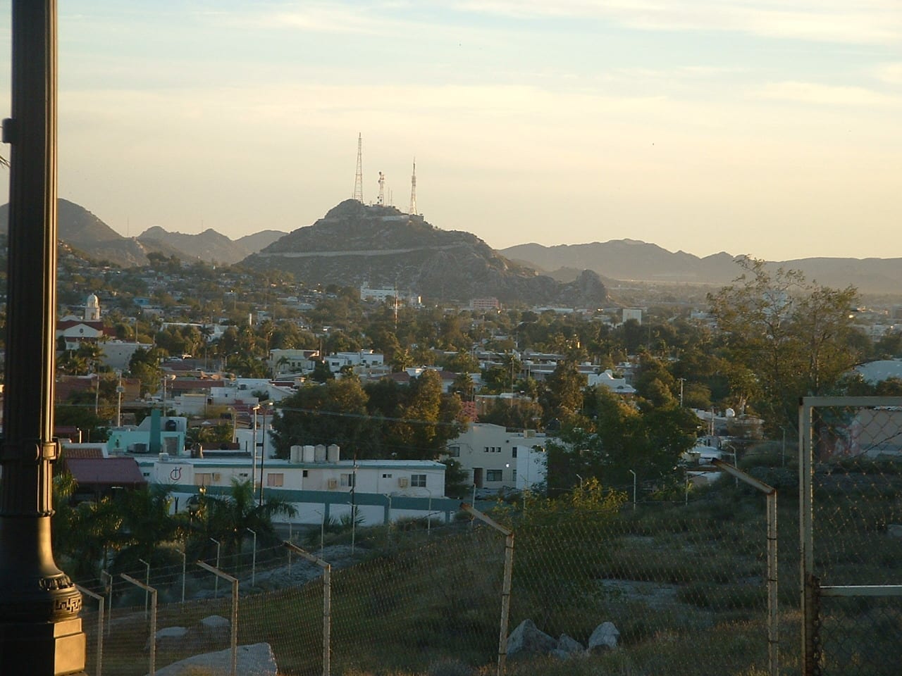 Una vista de Hermosillo desde la urbanización