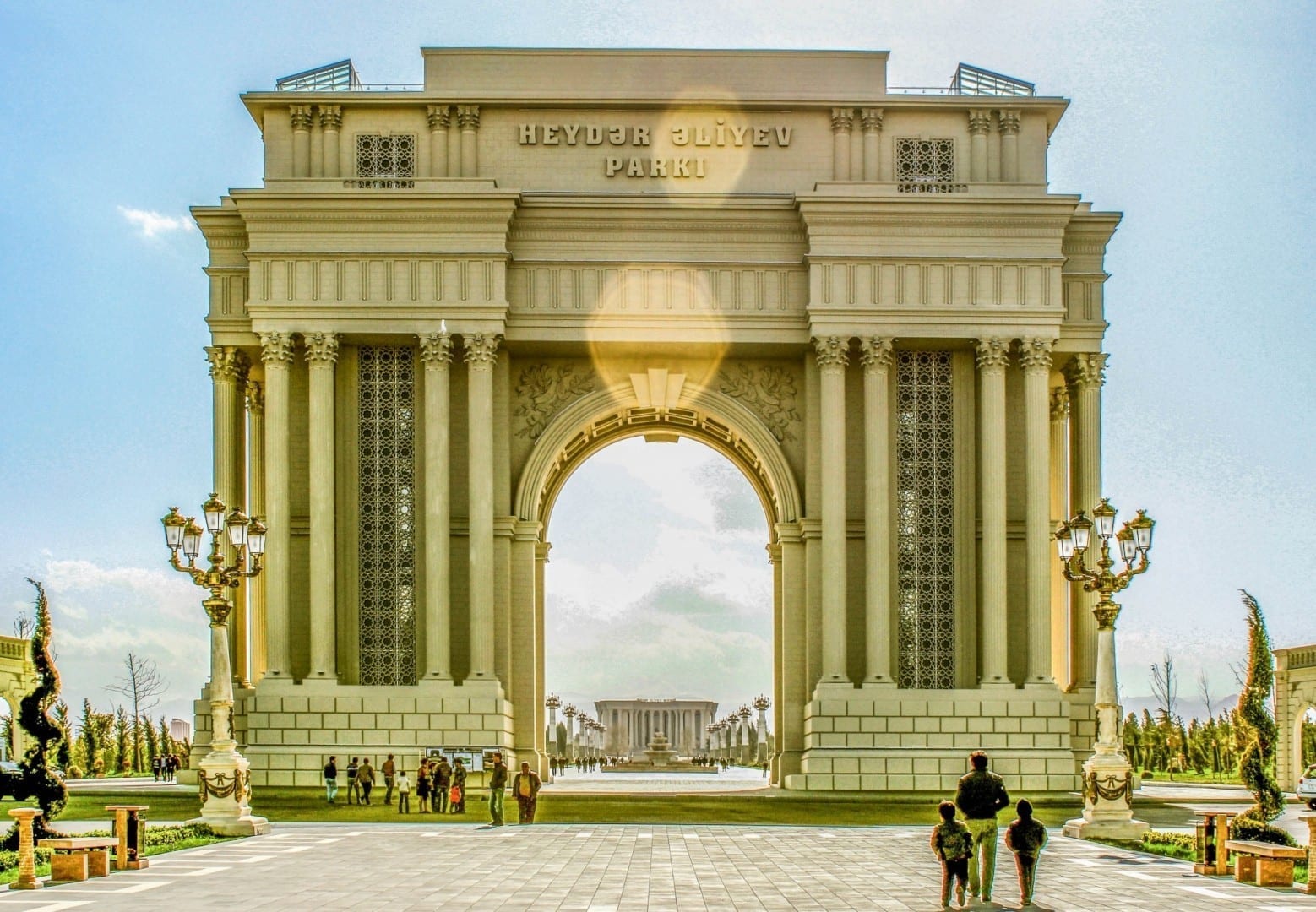 Arco de Triunfo Ganyá Azerbaiyán