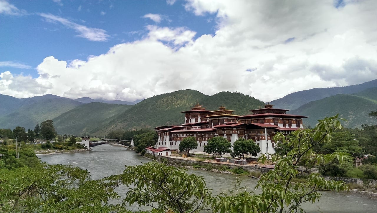 Bután Punakha Dzong Asia Bután