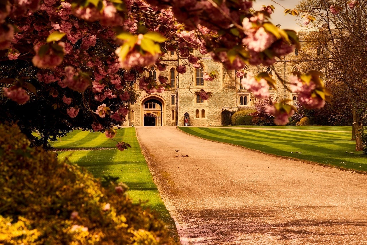 Castillo De Windsor Hito Histórico Reino Unido