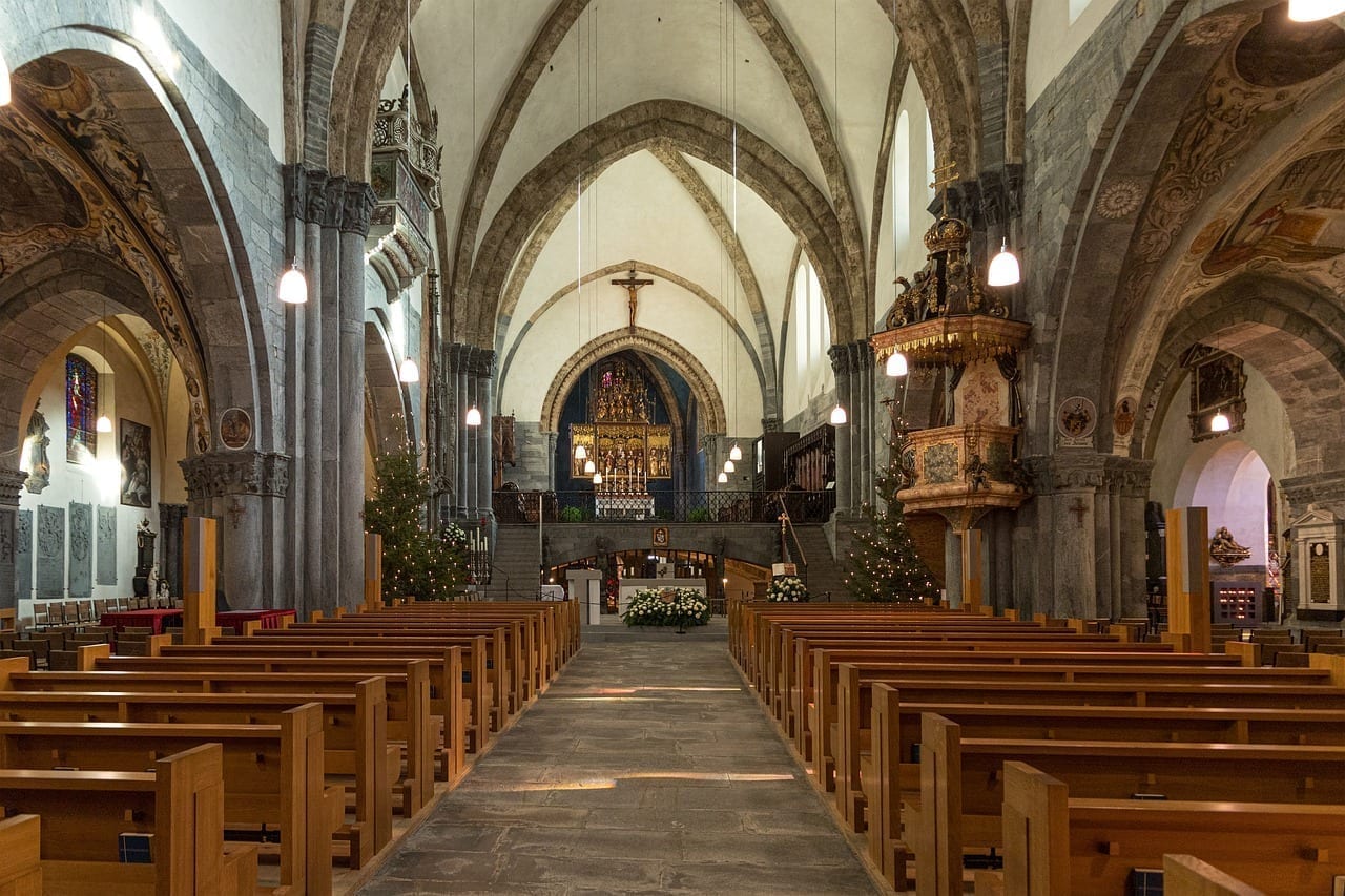 Catedral Chur Vista Interior Suiza
