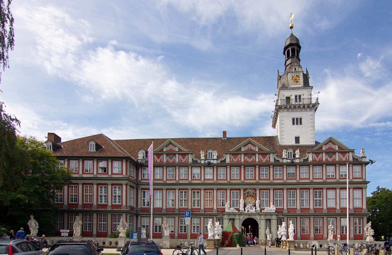 El castillo barroco de Wolfenbüttel Wolfenbüttel Alemania