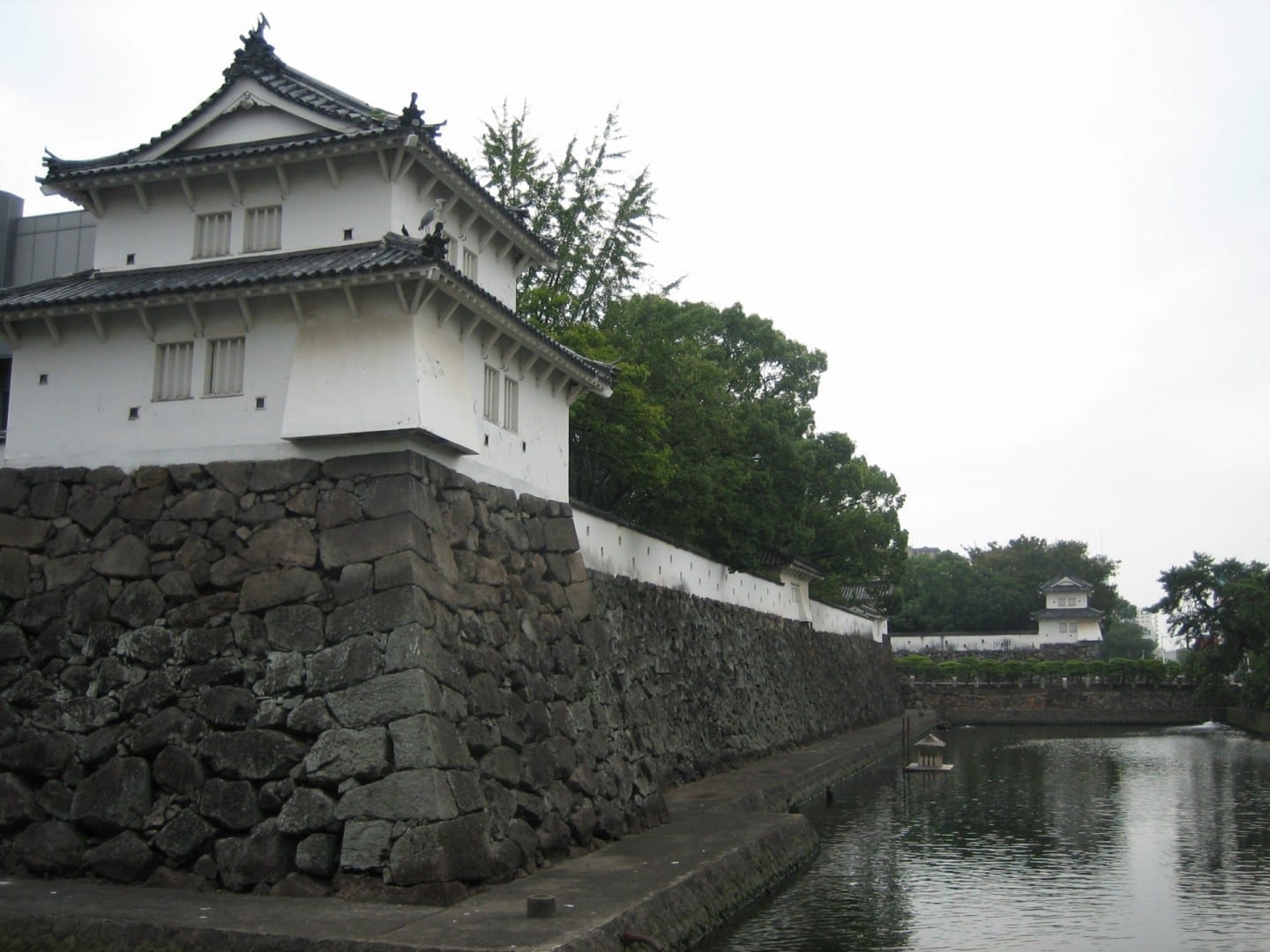 El castillo de Funai Oita Japón