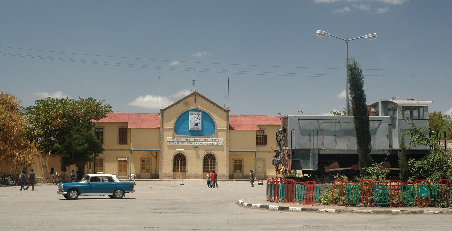 Estación Dire Dawa del Ferrocarril Djibouti-Etiopía. Dire Dawa Etiopía