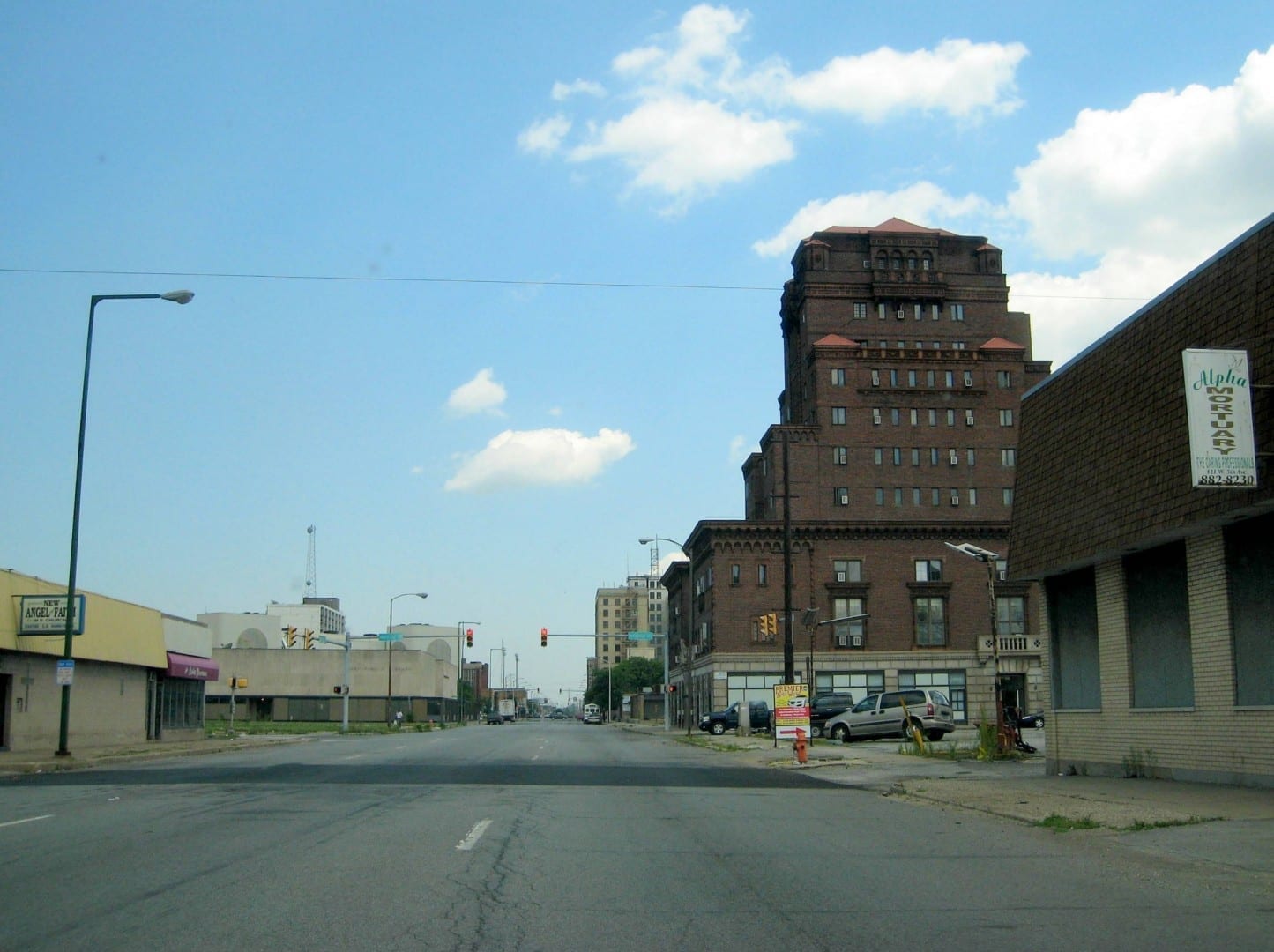 La 5ª Avenida cerca del centro, una de las calles principales Gary IN Estados Unidos