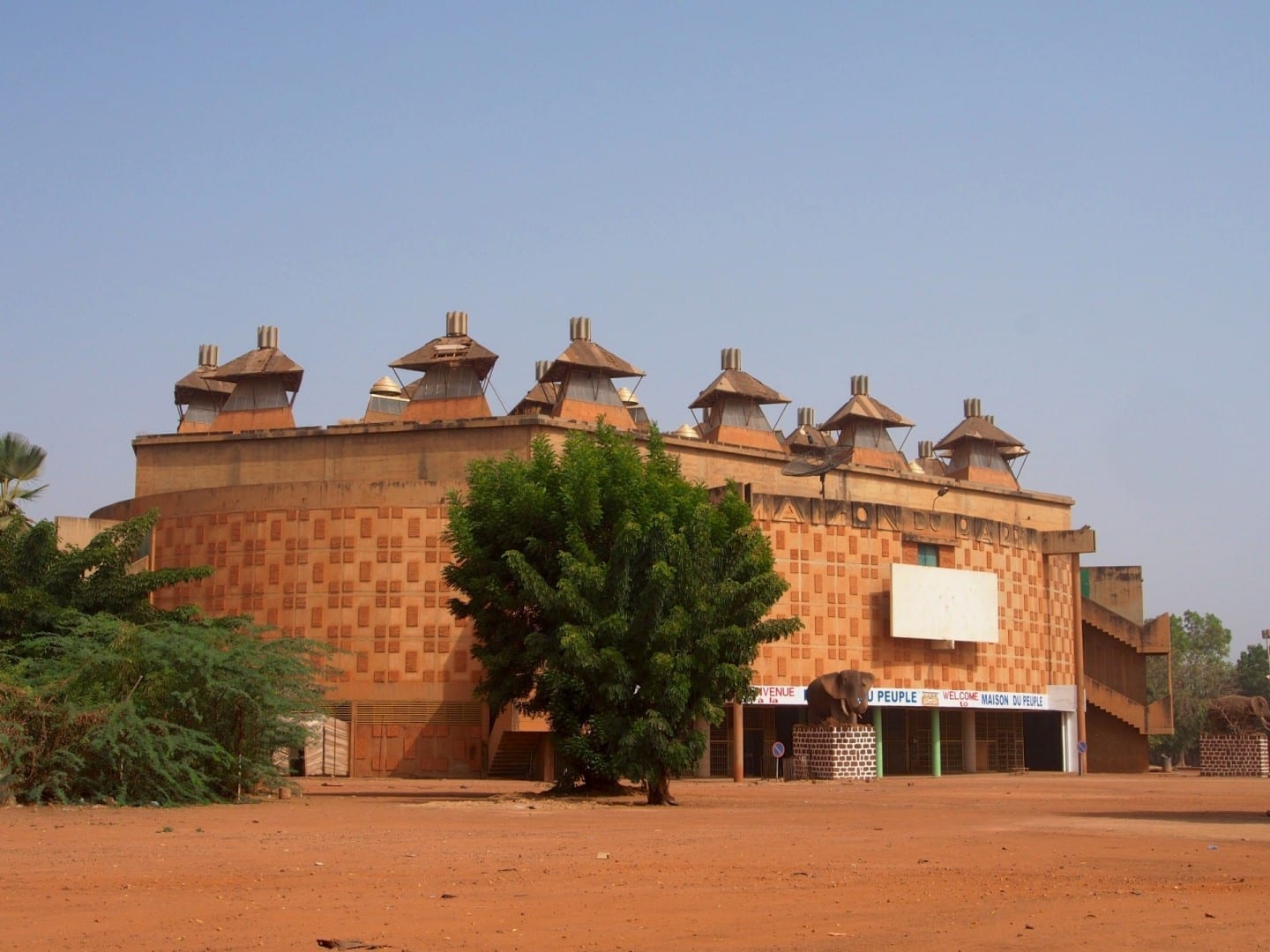La casa de la gente. Uagadugú Burkina Faso