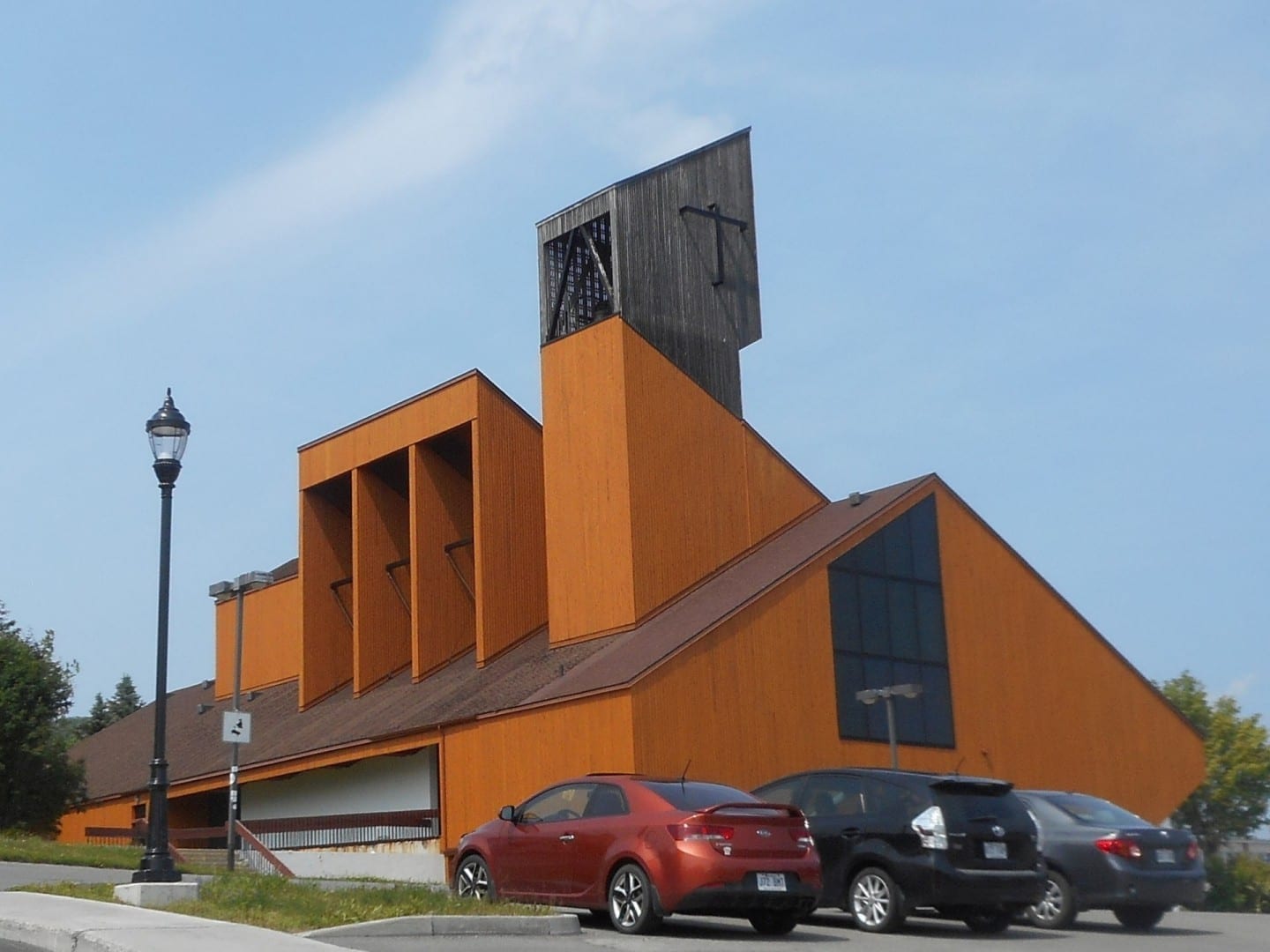 La Catedral de Cristo Rey. Gaspé Canadá