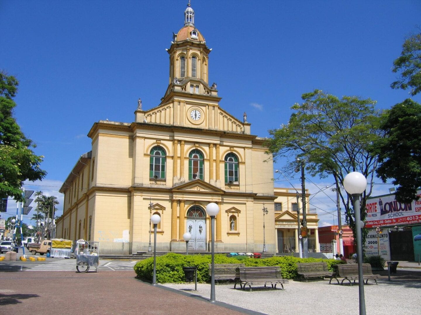 La Iglesia Madre de Nuestra Señora de la Candelaria. Itu Brasil
