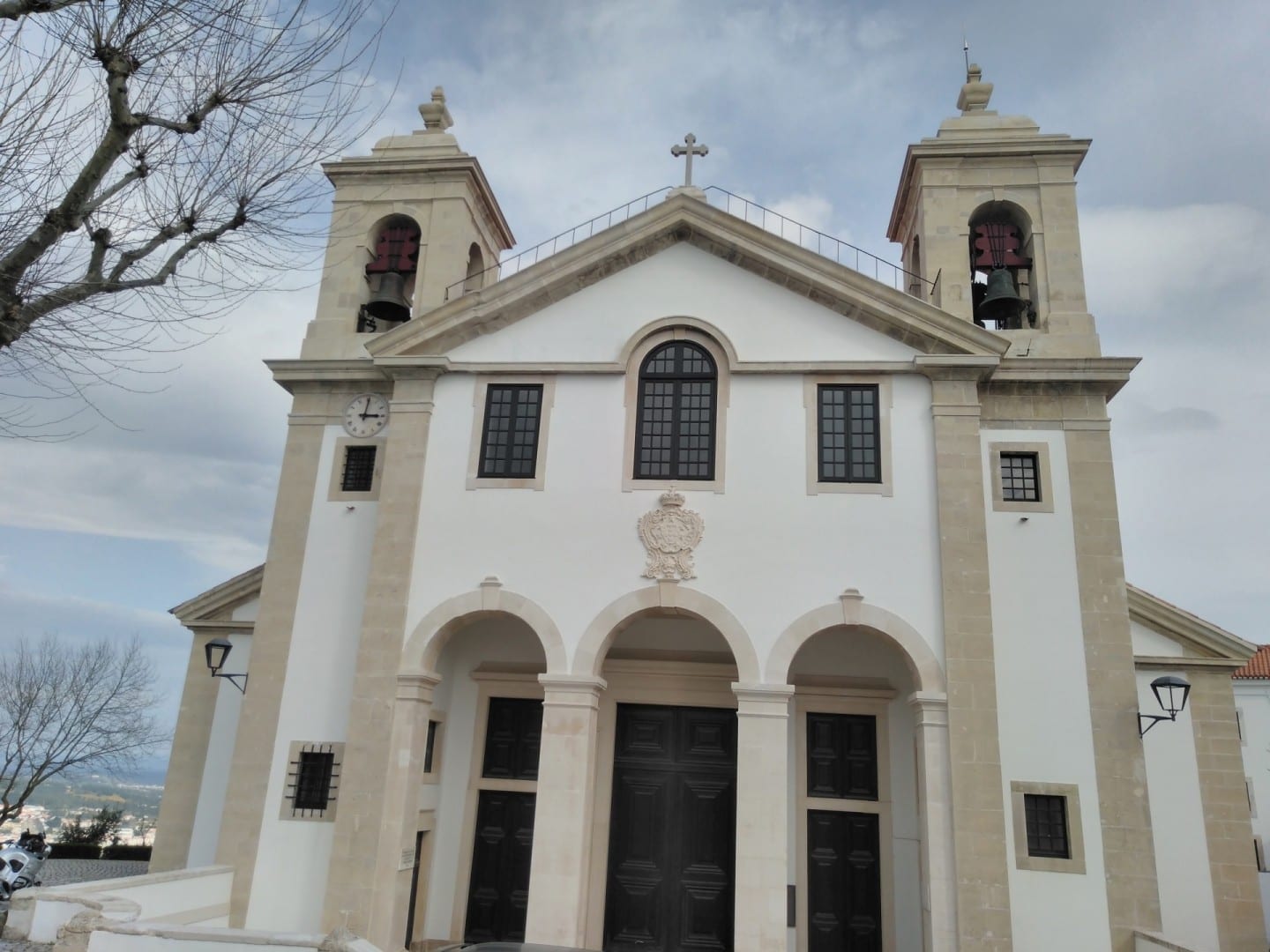 La Iglesia Parroquial de Ourém. Ourém Portugal