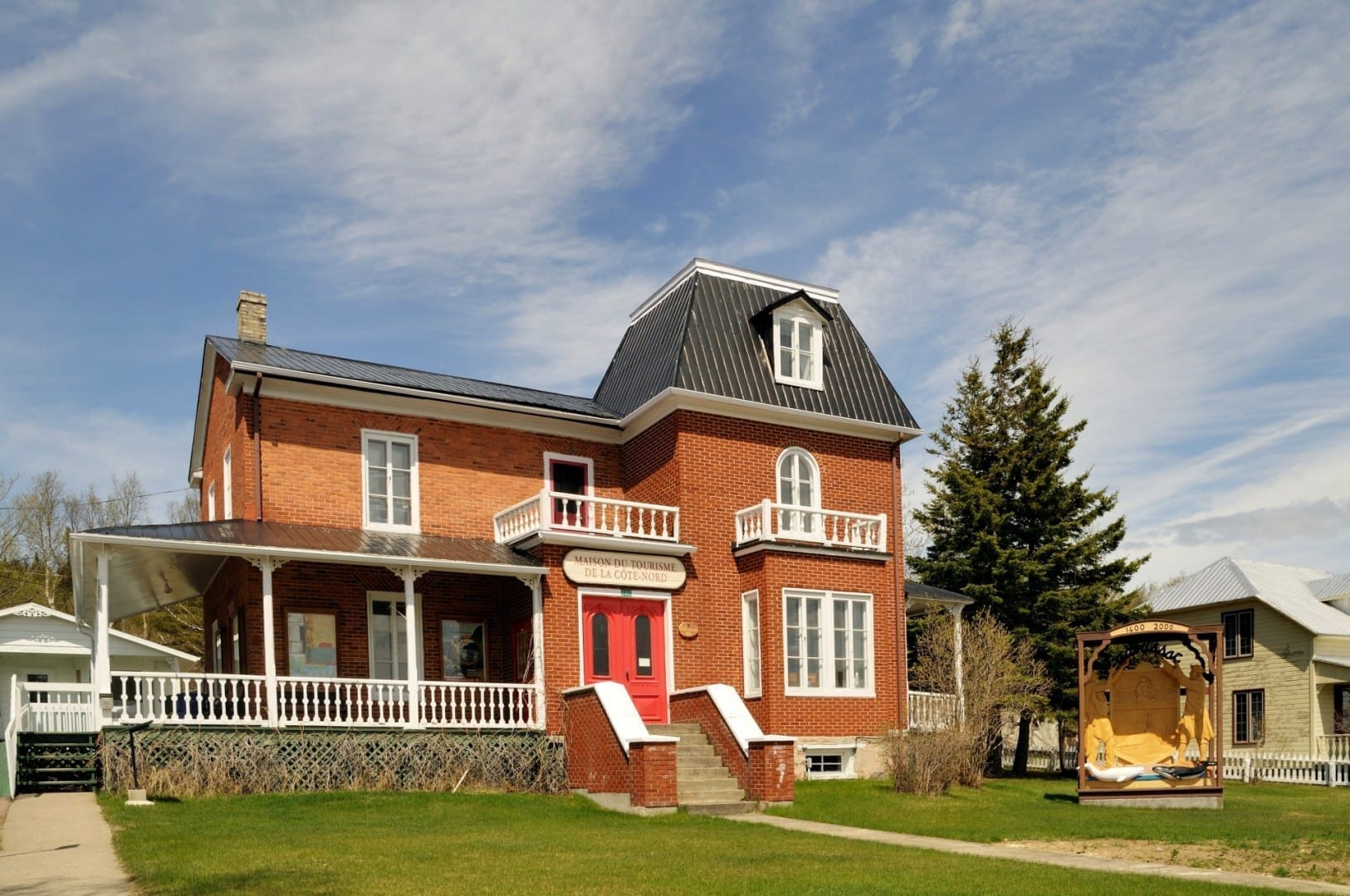 La Oficina de Turismo local Tadoussac Canadá