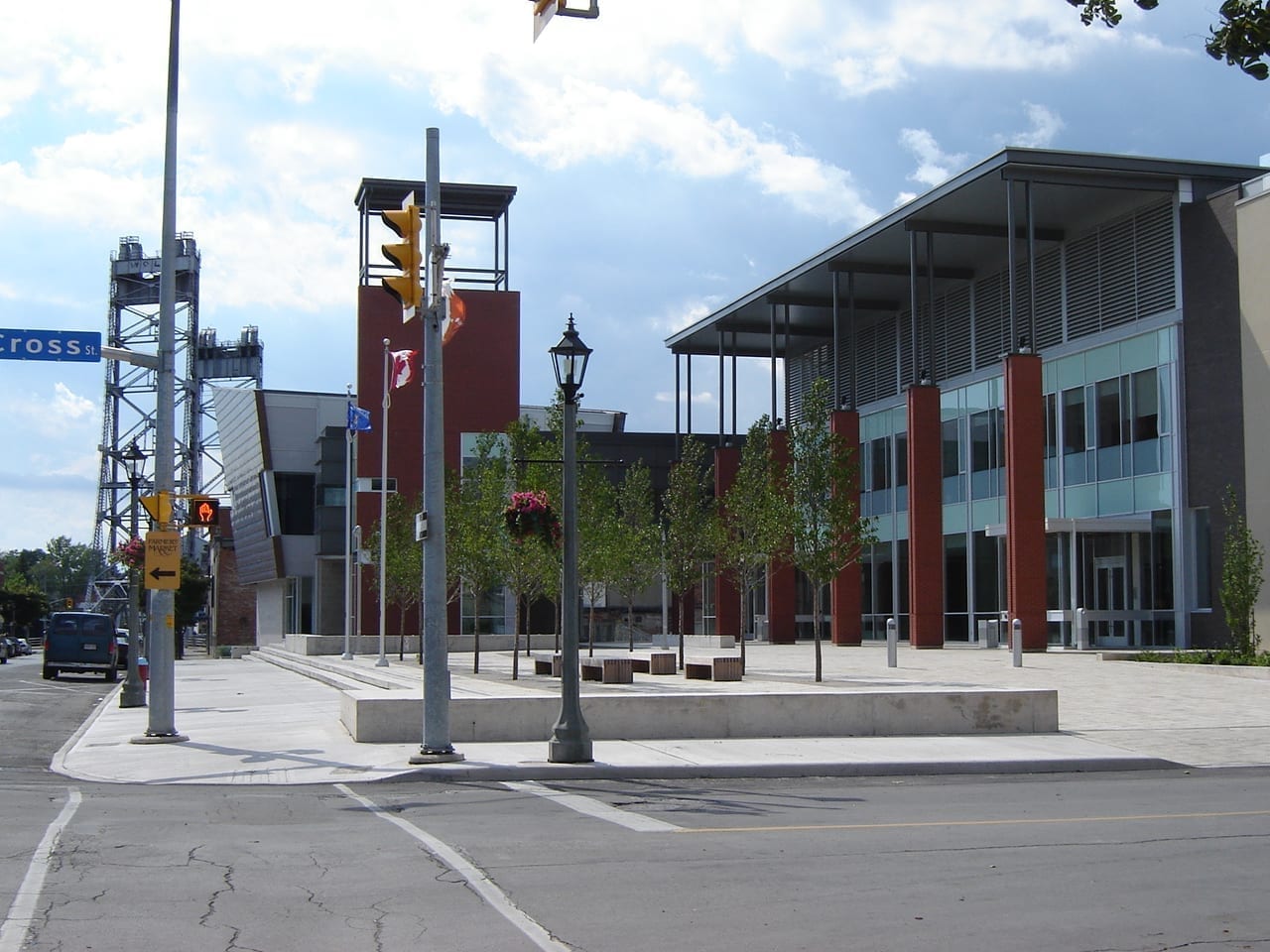 La Plaza Cívica de Welland Welland Canadá