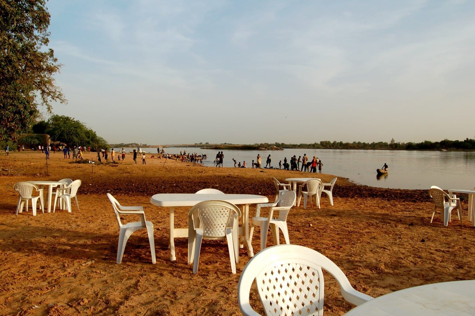 Las orillas del río Niamey Niamey Níger