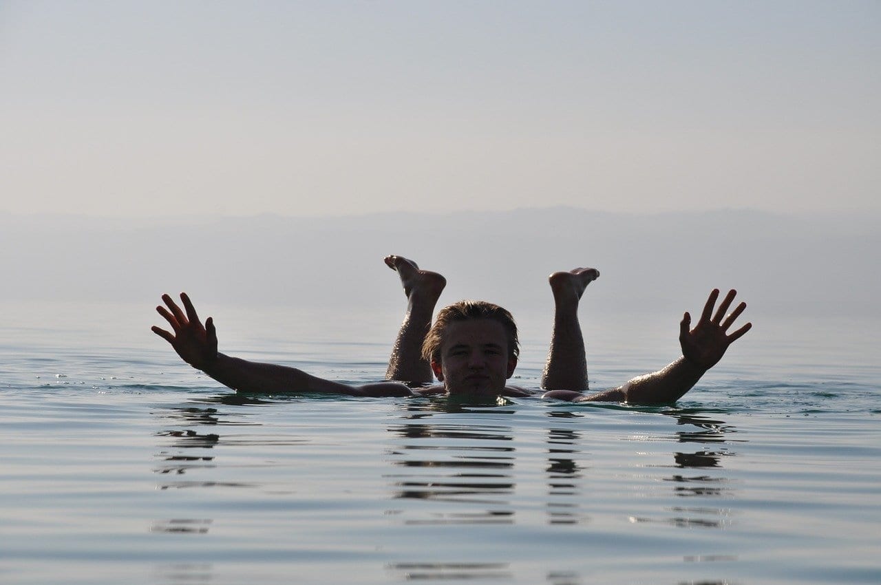 Mar Muerto Jordania Nadar Israel