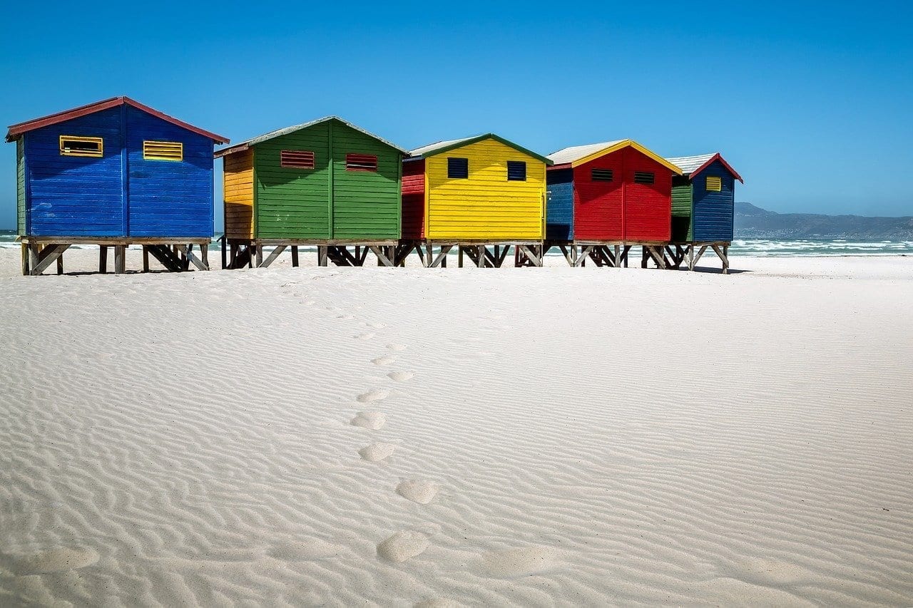 Muizenberg Casa De Playa Cabañas República de Sudáfrica