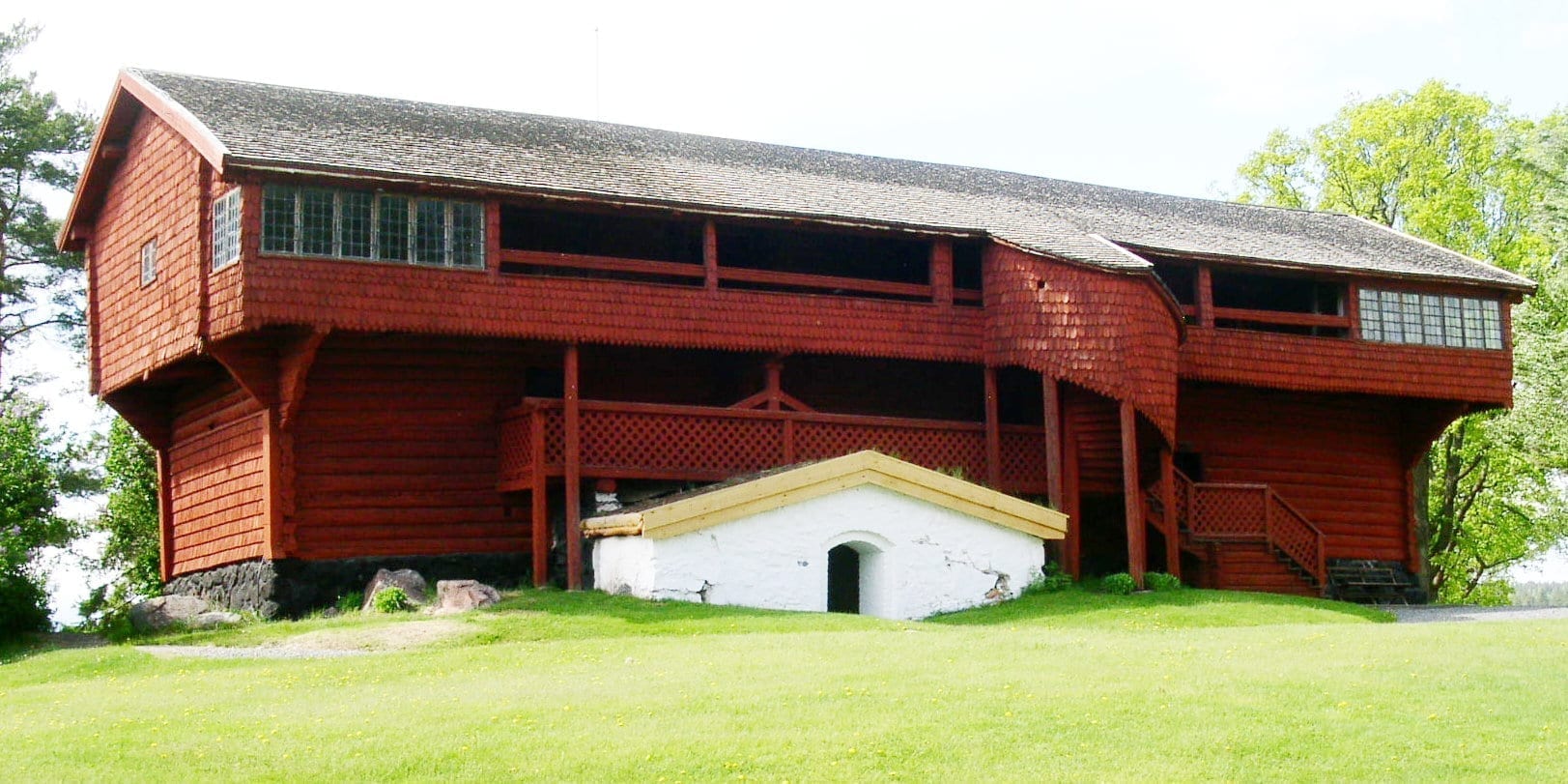 Ornässtugan, a las afueras de Borlänge, es uno de los museos más antiguos de Suecia. Borlange Suecia