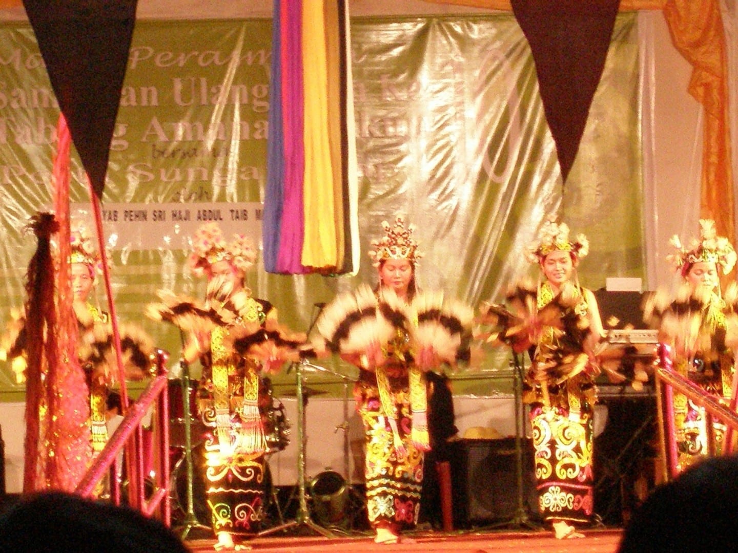 Pesta Sg. Asap, celebrado una vez cada 5 años Bintulu Malasia