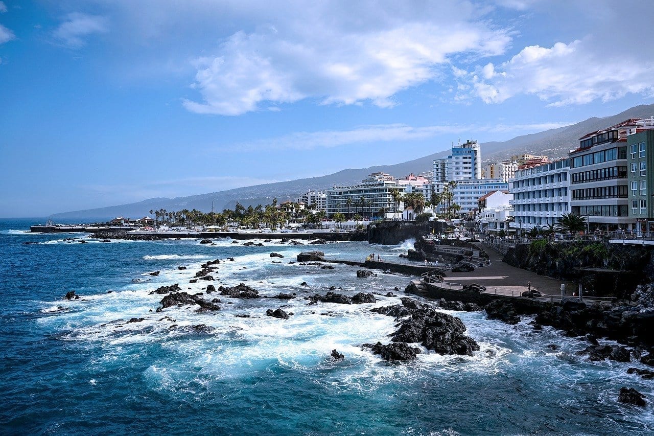 Puerto De La Cruz Tenerife Bahía Costa Rica