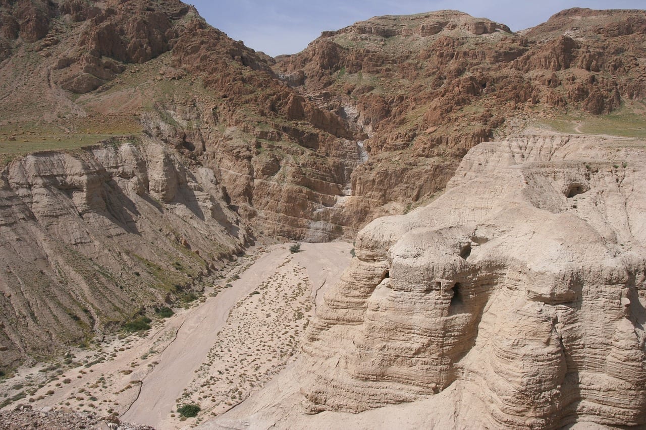 Rollo Del Mar Muerto Biblia Qumrán Jordania