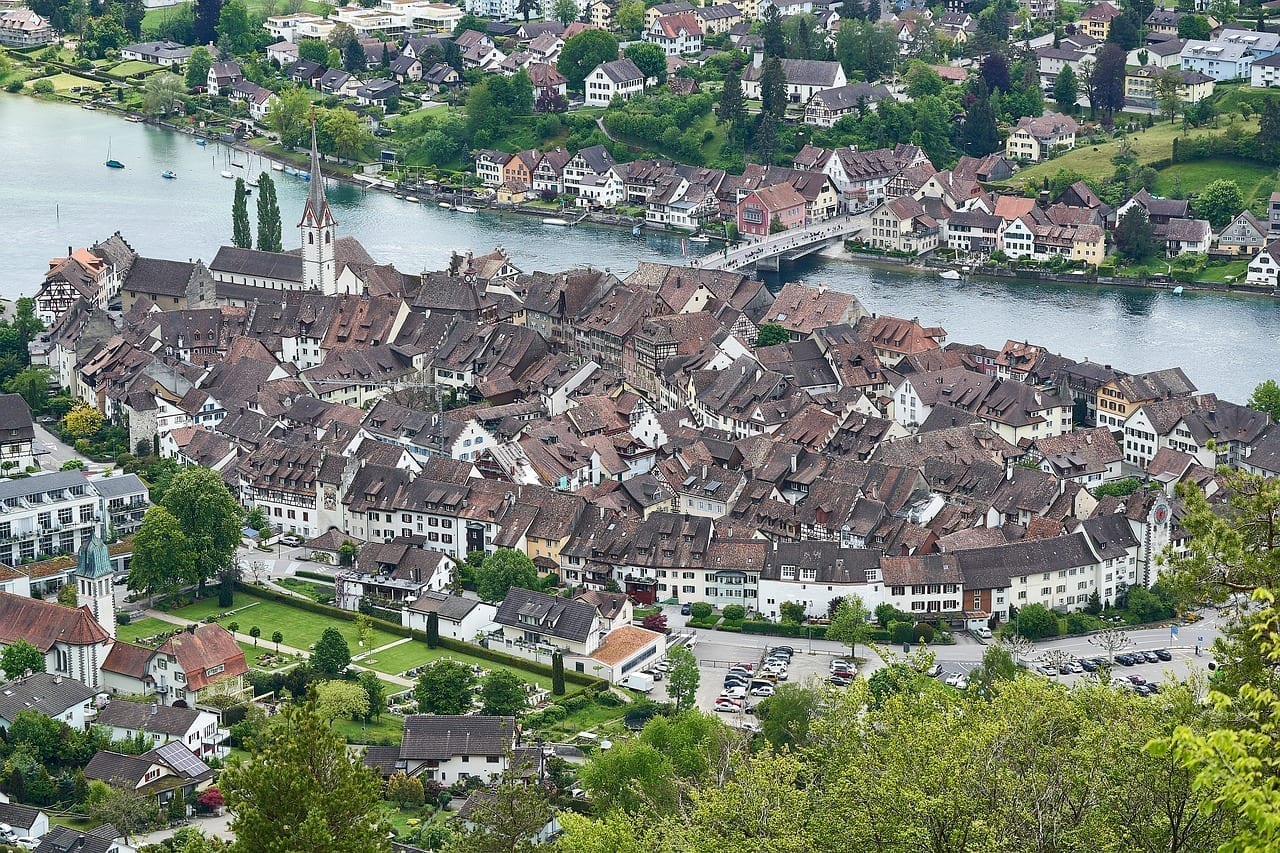 Stein Am Rhein Techos Histórico Suiza