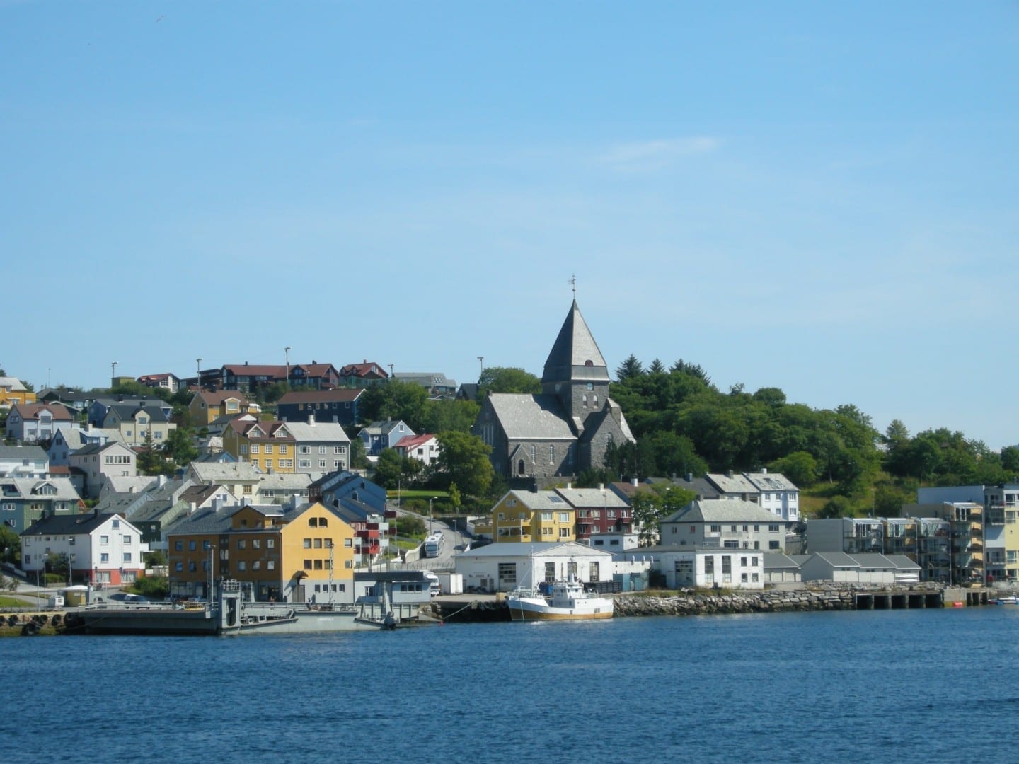 Vista de Kristiansund Kristiansund Noruega